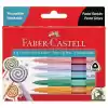 FABER 10 RENK COMFORT KEÇELİ KALEM PASTEL RENKLER 50620000110