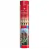 FABER 12 RENK METAL TÜP KURU BOYA KALEMİ 116512