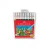 FABER 12 RENK YIKANABİLİR KEÇELİ KALEM 67155130