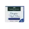 FABER CASTELL ROYAL MAVİ 6 LI DOLMA KALEM KARTUŞU 501855060