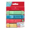 Faber Fosforlu Kalem K 46 Pastel Renk 4 Lü 302546250
