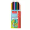 FABER MULTİCOLOR 12+2 RENK KURU BOYA KALEMİ COW 5088000004