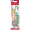 FABER SOFT TOUCH 4 LÜ FIRÇA SETİ PASTEL RENK 481620