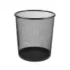 GOGI 3010 METAL SİYAH FILE ÇÖP KOVASI 10 LT
