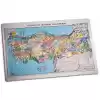 GÜRBÜZ 25021 KABARTMA HARİTA TÜRKİYE SİYASİ 35X50
