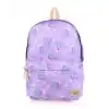 KAUKKO K1474 NATURE SIRT ÇANTASI LILAC FLAMINGO