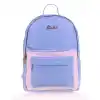 KAUKKO K1538 MAGICAL SIRT ÇANTASI SİMLİ FLORAL MAVİ