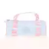 KAUKKO K2598 TRAVEL DOUBLE STRIPE KALEM ÇANTASI BLUE