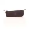 KAUKKO K2642 TRIANGLE DUAL CRAZY KALEM ÇANTASI BLACK