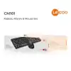 LECOO CM101 SİYAH KABLOLU KLAVYE & MOUSE SET