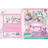 LINO LS-702 FUNNY FACES STİCKERLI BOYAMA KİTABI DENİZ KIZI