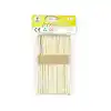 Lıno Rbz-030 Ahşap Çubuk Naturel Geniş 15 Cm 50 Li
