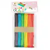 Lıno Rbz-031 Ahşap Çubuk Renkli Geniş 15 Cm 50 Li