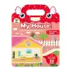 LINO TEKRAR KULLANILABİLİR İLK STİCKER KİTABIM MY HOUSE LS-503