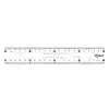 MAPED 146108 20 CM TRIPLE DESİMETRE KRİSTAL CETVEL