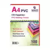 MAPİ A4 PVC CİLT KAPAĞI ŞEFFAF KIRMIZI 100 LÜ 2040253
