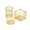MAS 505 GOLD METAL FİLE 3 LÜ MASA SETİ