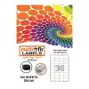 MULTİOFİS 45X30 MM LASER ETİKET 5036
