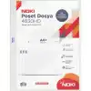 NOKİ HD POŞET DOSYA  A4 100 LÜ 4830HD 80 MİC.