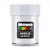 NOVA COLOR AKRİLİK BOYA BEYAZ ŞİŞE NC-173