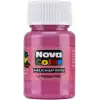 NOVA COLOR AKRİLİK BOYA PEMBE ŞİŞE NC-178