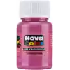 NOVA COLOR AKRİLİK BOYA PEMBE ŞİŞE NC-178