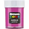 NOVA COLOR AKRİLİK BOYA PEMBE ŞİŞE NC-178 (ADET)
