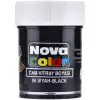 NOVA COLOR CAM BOYASI SİYAH SU BAZLI NC-154