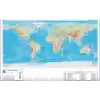 ODAK 35X50 DÜNYA SİYASİ-FİZİKİ HARİTASI