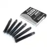 Pilot Paralel Pen Yedeği Siyah 6 Lı Ic-p3-s6-b