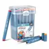 Rıch Art-x Sketch Marker Duo Çift Uçlu Kalem 24 Lü Klm-18047