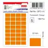 Tanex Ofc-110 Turuncu 16x22 Mm Ofis Etiketi