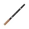 Tombow Dual Brush Pen Saddle Brown T-977