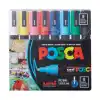 Uni-ball Pc-5m/8c Posca Su Bazlı Marker Ana Renkler 1.8