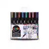 Uni-ball Posca 1.8-2.5 Su Bazlı Marker Metalik 8 Li Pc-5m/8c Mc Set