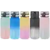 Vagon Lıfe Uzspace 3037-6 Gradient Renk Soft Touch Trıtan Matara 650 Ml