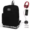 Yaygan 24101 Coral Hıgh Sırt Çantası Usb+aux