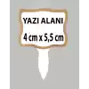 Yaz / Sil PVC Tatlıcı,Baharat,Kuruyemişci Mini Fiyat Etiketi 20 li Pk