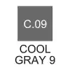 Zig C09 Cool Gray 9 Kurecolor Rütuş Kalemi (çift Uçlu) Kc-3000