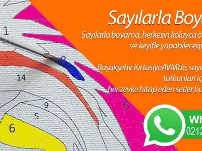 Başakşehir Sayılarla Boyama Tuvali