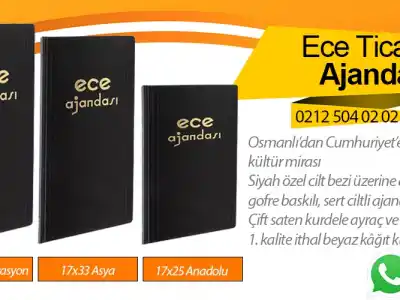 Ece Ajandası Modelleri Fiyatları