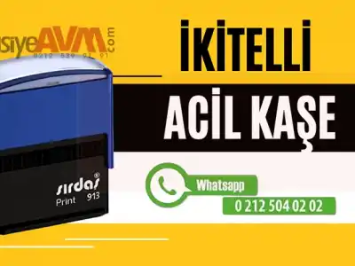 İkitelli Kaşe Yapımı - Acil Kaşe - Acele Kaşe Yapımı