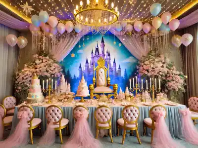 Prenses Doğum Günü Süsleri: Mekanı Baştan Yaratın