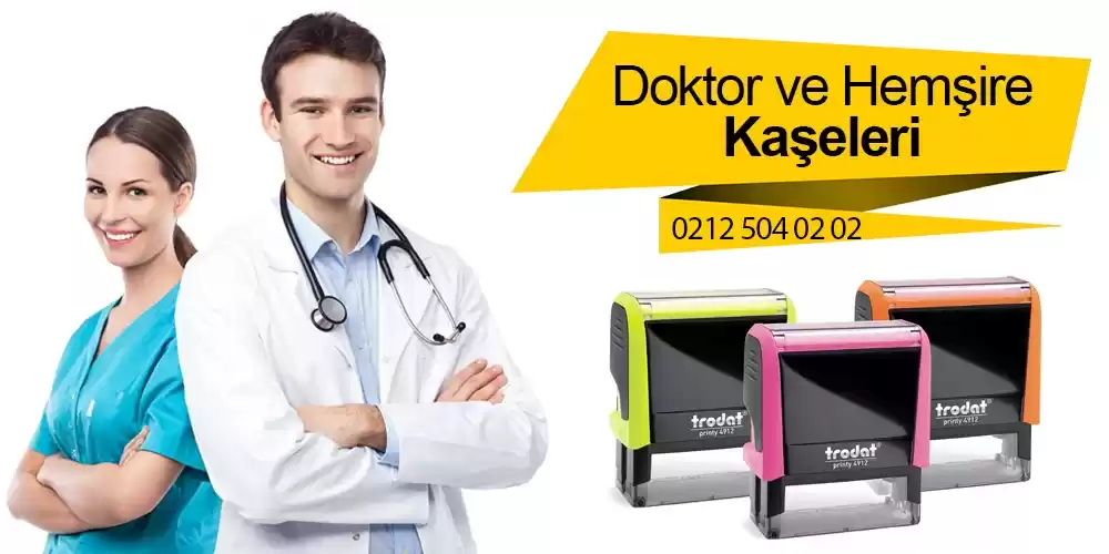 Doktor ve Hemşire Kaşe Yapımı: Sağlık Belgelerinde Profesyonel Düzen