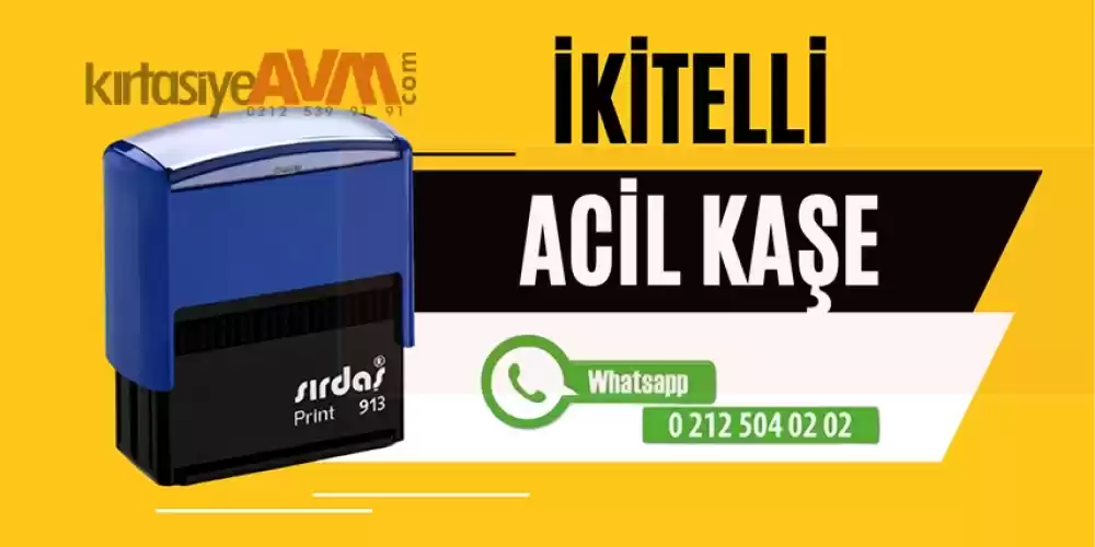 İkitelli Kaşe Yapımı - Acil Kaşe - Acele Kaşe Yapımı