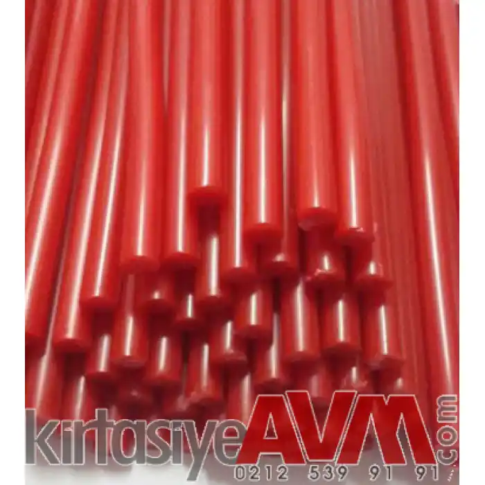 MTFİX KIRMIZI MUM SİLİKON KALIN 10 ADET 11 MM