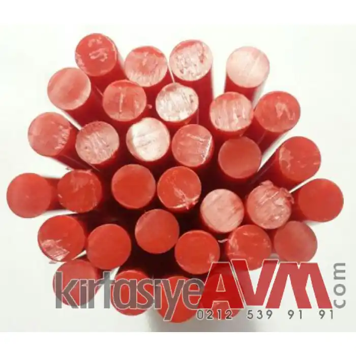 MTFİX KIRMIZI MUM SİLİKON KALIN 10 ADET 11 MM