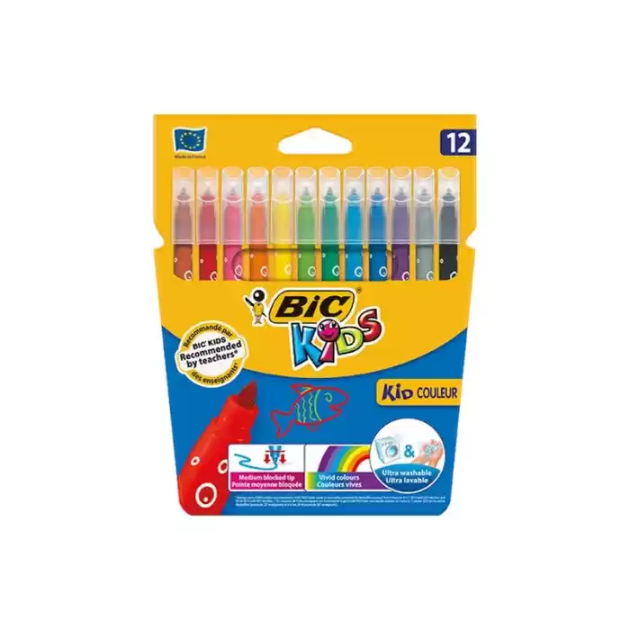 Bic Kıds Couleur 12 Renk Keçeli Boya 9202932