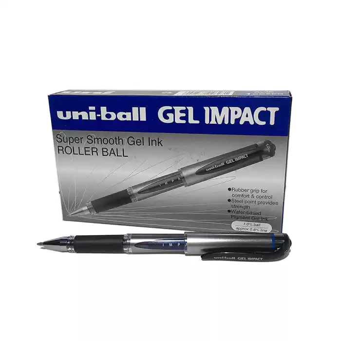 Uni-ball Um-153s Mavi Gel Impact İmza Kalemi 1,0