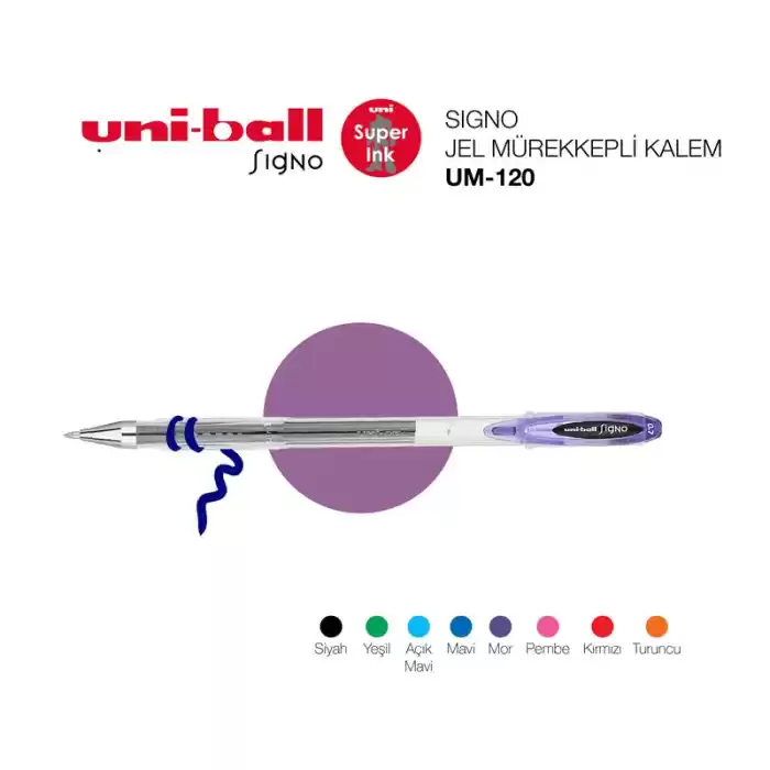 Uni-ball Um-120 Siyah Signo Kalem